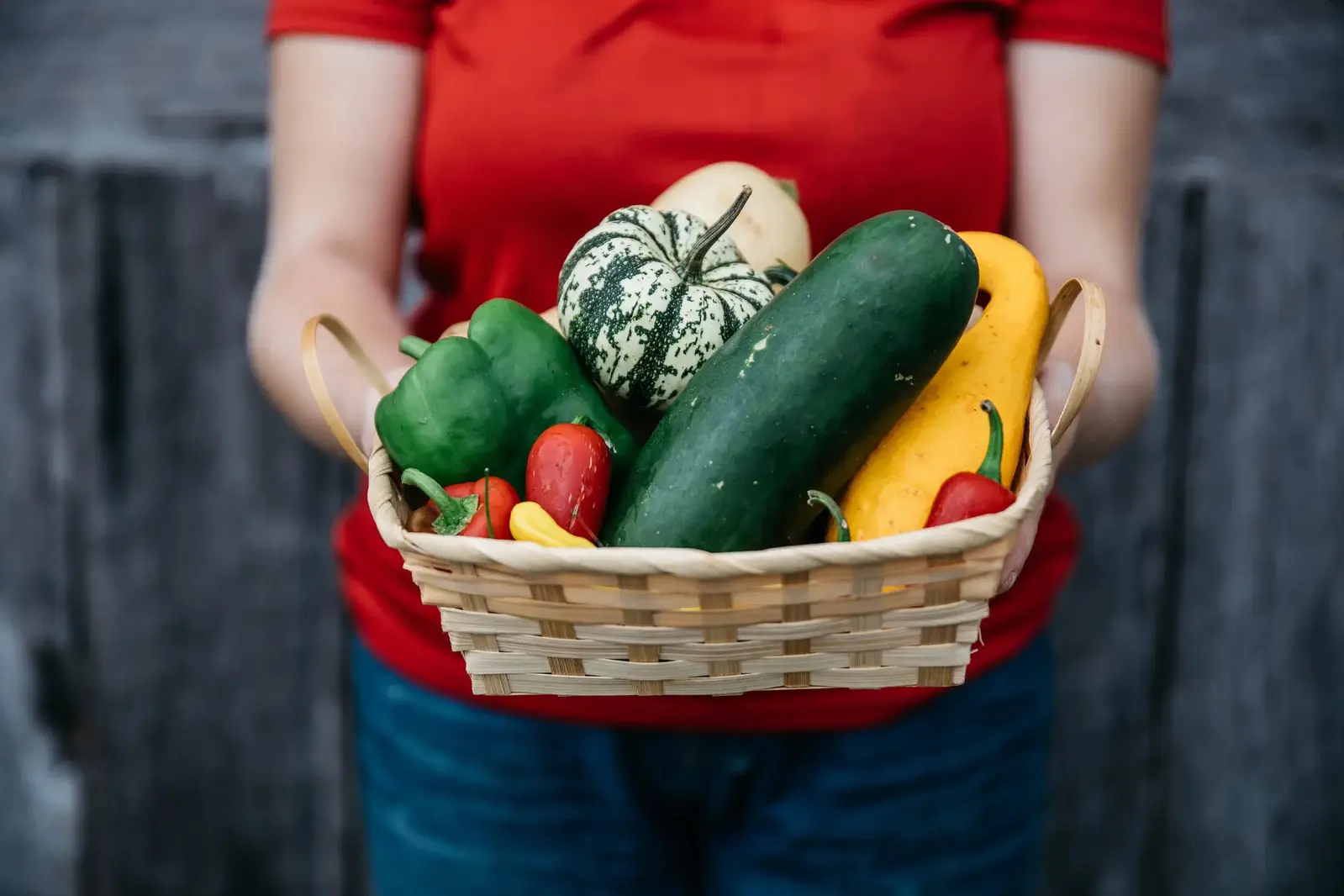 basket of vegetables